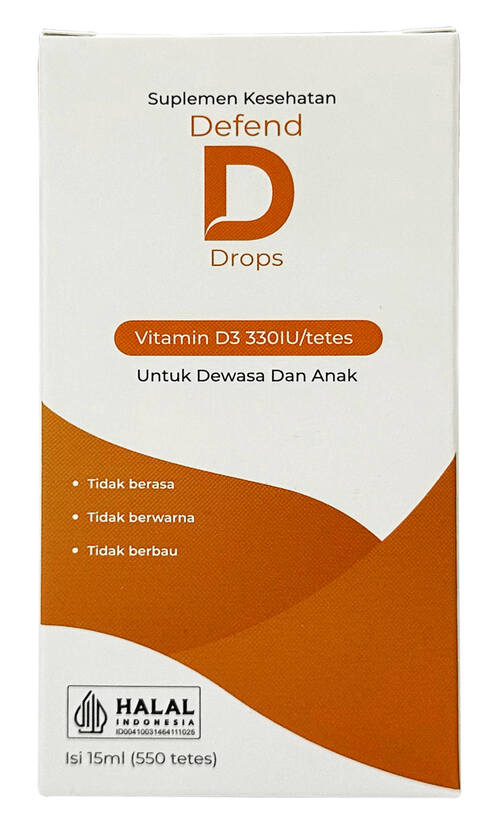 Defend D Drops 330IU 15ml